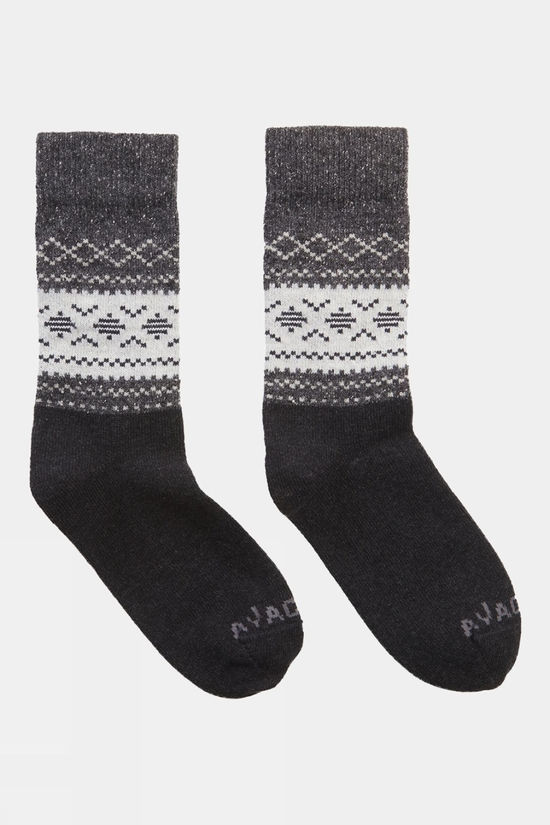 Cotswold Unisex Light Block Patterned Crew Wool Socks