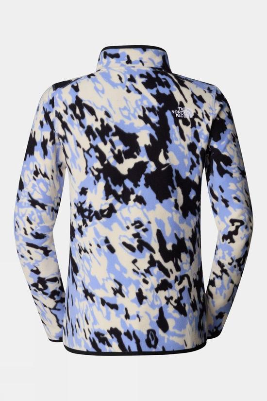 Cotswold Womens 100 Glacier Printed Quarter Zip Fleece