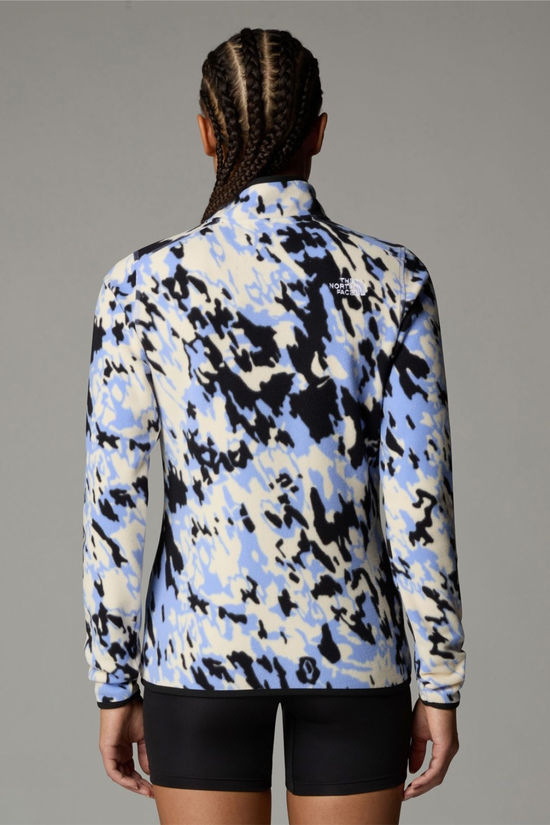 Cotswold Womens 100 Glacier Printed Quarter Zip Fleece