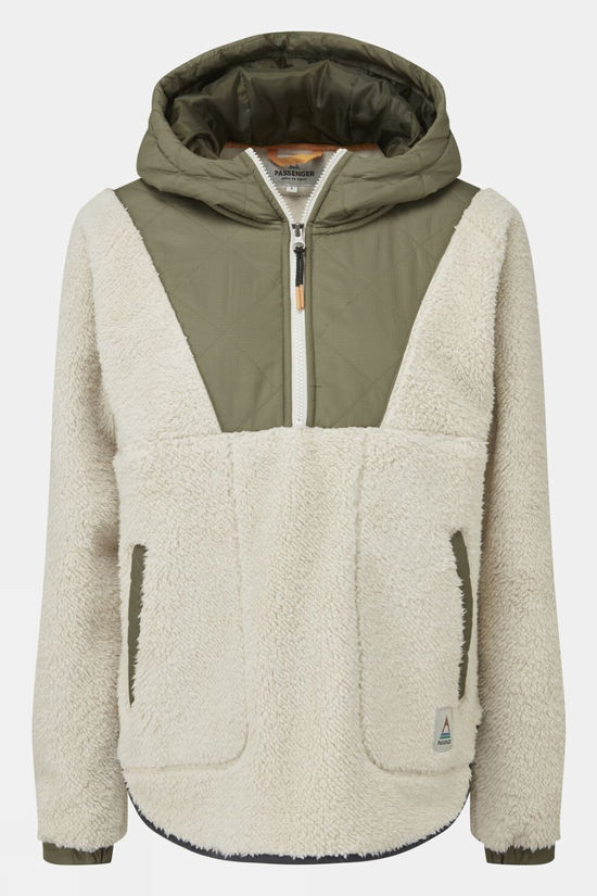 cotswold Womens Beaumont Recycled Sherpa Hooded Fleece