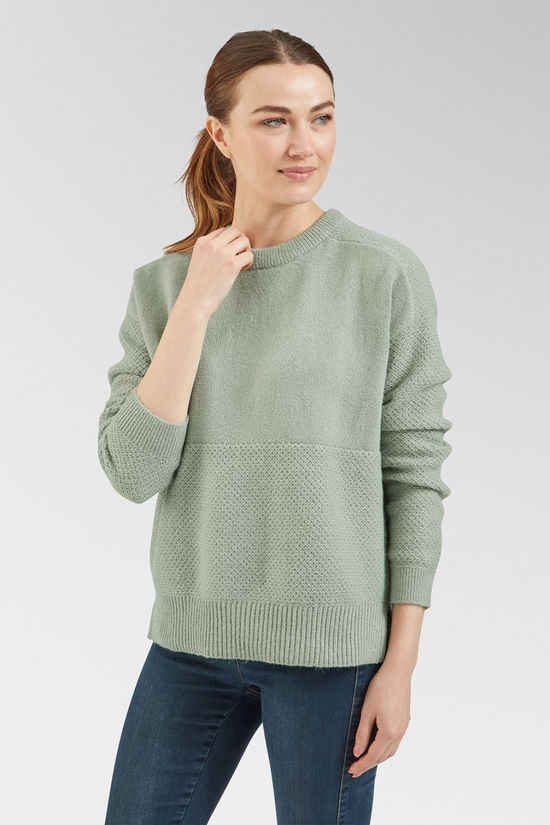 Cotswold Womens Cove Recycled Knitted Jumper Sweatshirt