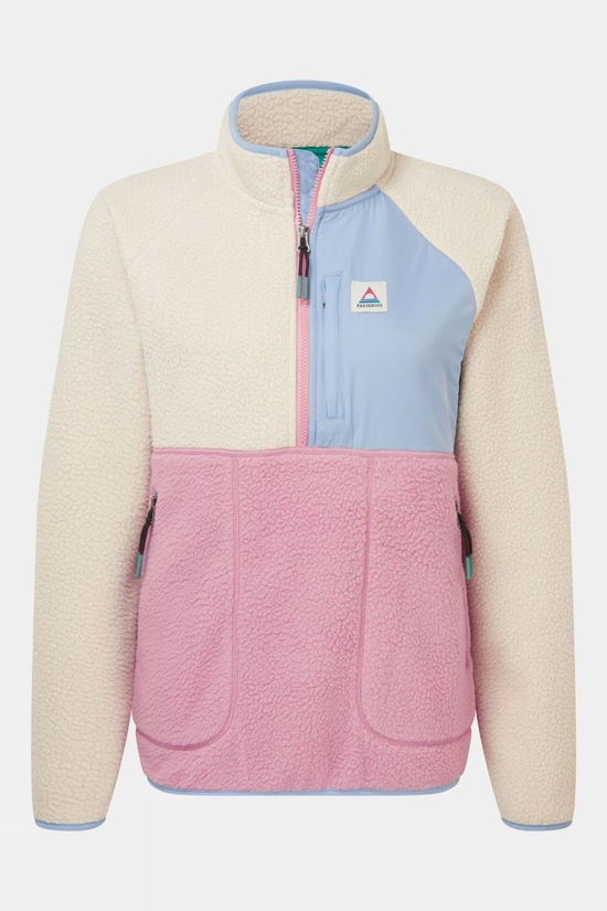 cotswold Womens Home 2.0 Half Zip Recycled Sherpa Fleece