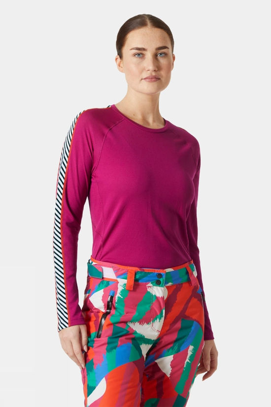 Cotswold Womens Lifa Active Stripe Crew Base Layer Top