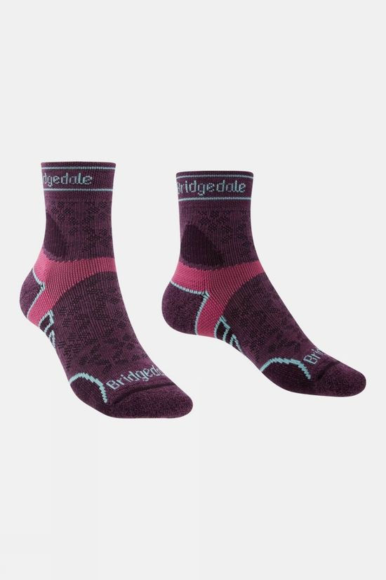 cotswold Womens Lightweight T2 Merino Sport 3/4 Crew Socks