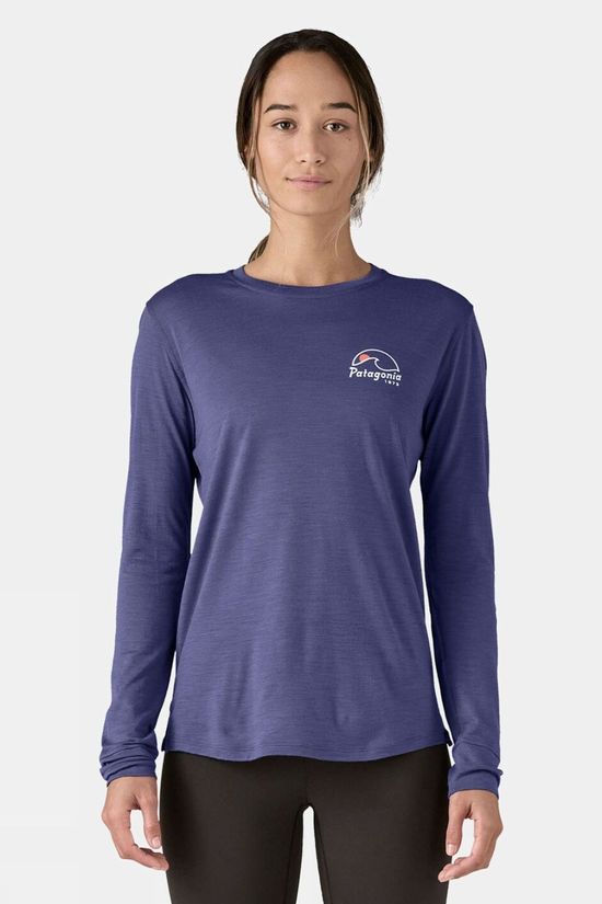 Cotswold Womens Long-Sleeved Capilene Cool Merino Graphic Base Layer Top