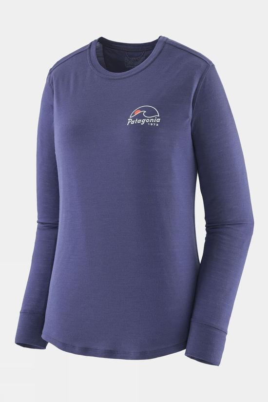 cotswold Womens Long-Sleeved Capilene Cool Merino Graphic Base Layer Top