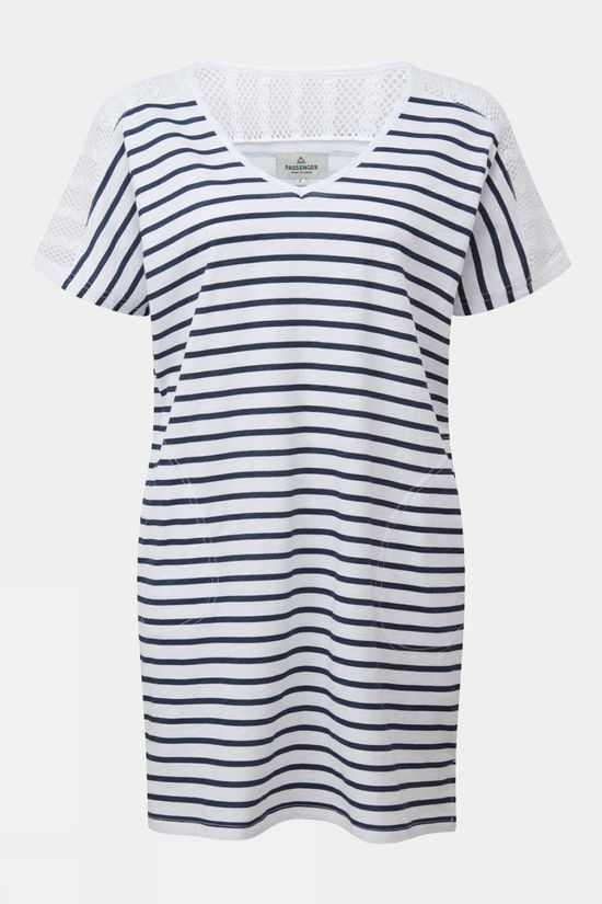 cotswold Womens Olive Oversized Recycled Cotton T-Shirt Dress