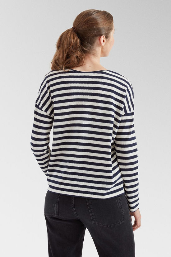 Cotswold Womens Panorama Striped Long Sleeve T-Shirt