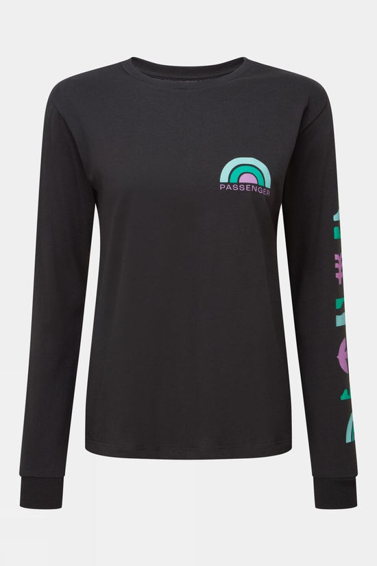 cotswold Womens Papercut Recycled Cotton Long Sleeve T-Shirt