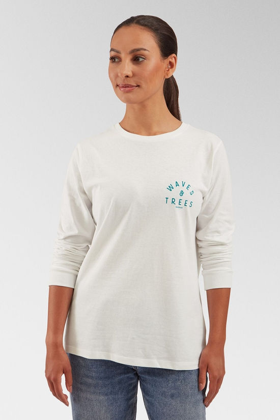 Cotswold Womens Penida Recycled Cotton Long Sleeve T-Shirt