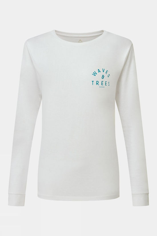 cotswold Womens Penida Recycled Cotton Long Sleeve T-Shirt