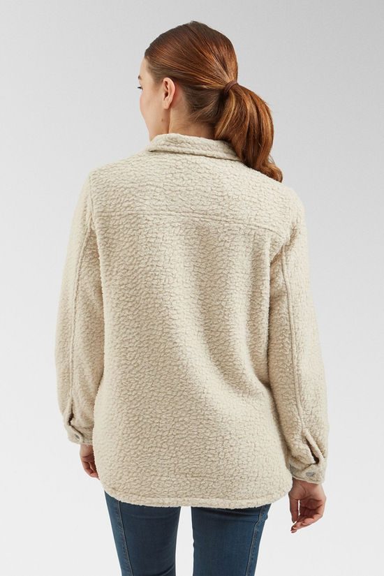 Cotswold Womens Rappel Recycled Sherpa Oversized Shirt