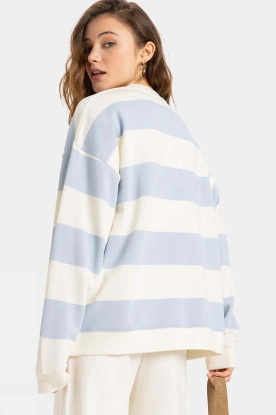 Cotswold Womens Strictly Stripes Oversized Sweatshirt