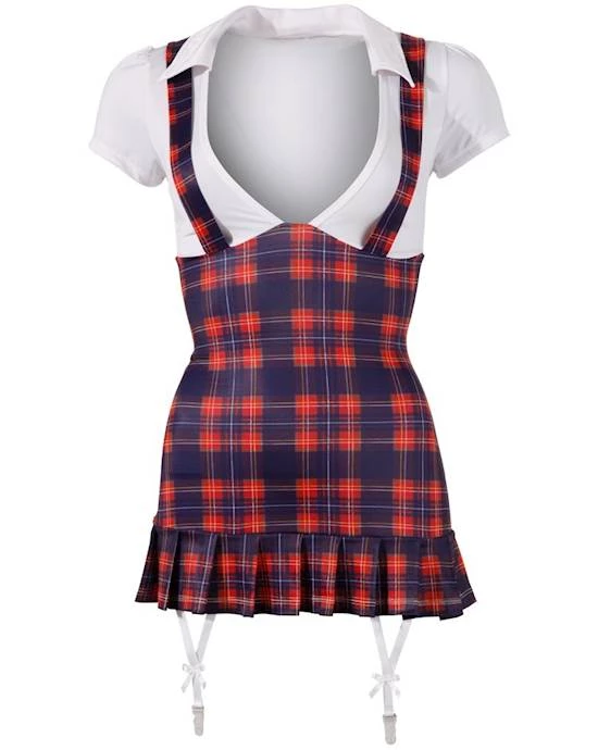 Cottelli Collection Cottelli Collection Detention School Set - White+blue - Medium Outlet Online -
