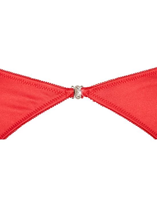 Cottelli Collection My Cottelli Collection Desire Shelf Bra Set - Red - Medium Are Of Low Price High Quality And Quantity At Cottelli Collection Sales Shop