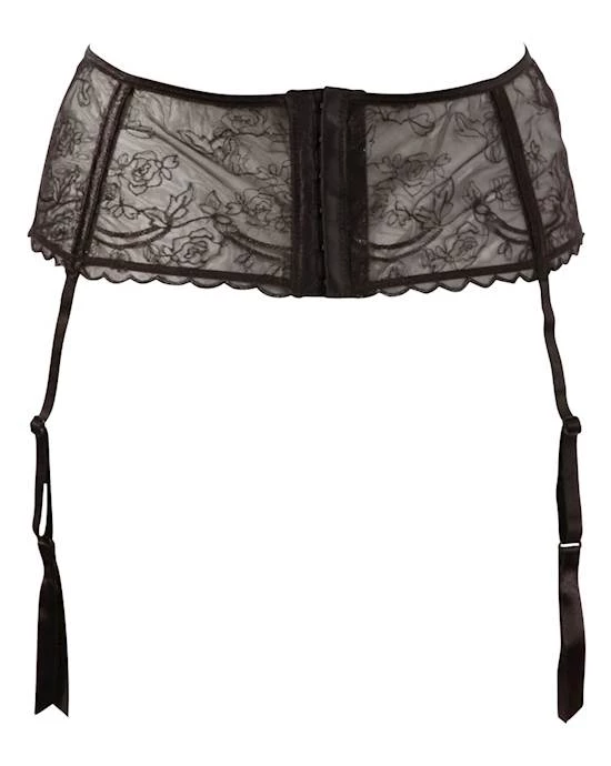 Cottelli Collection Shop Cottelli Collection Katie's Suspender Belt - Black - Small - In Stock & Ready To Ship -