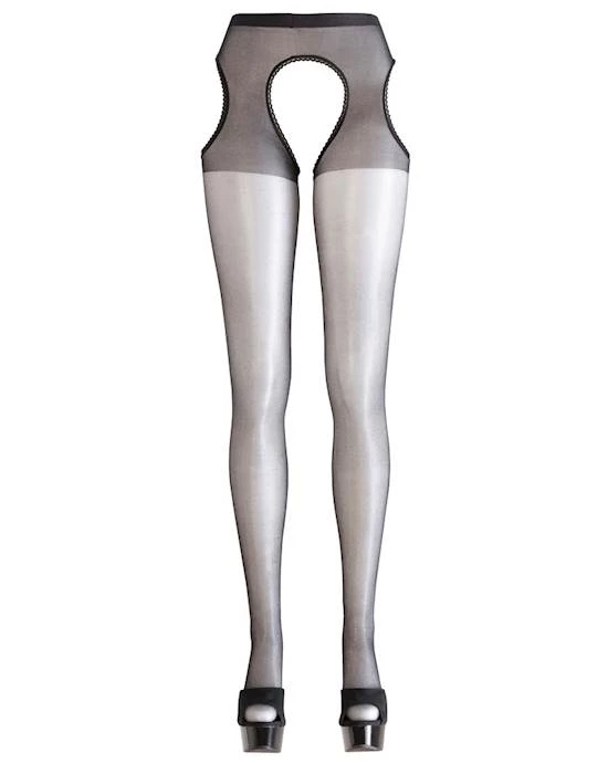 cottelli collection Shop the latest Cottelli Collection Suspender Tights - Black - S/m Free Shipping Shop now