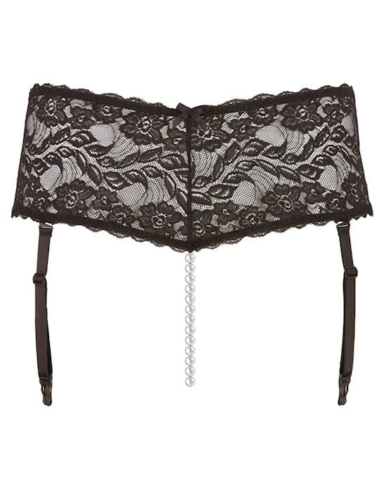 Cottelli Collection Very Soft Cottelli Collection Pearls Seductive String - Black - 4x For Reusable | Cottelli Collection Sales Shop