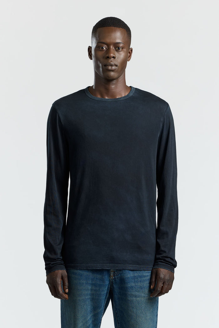 Cotton Citizen Classic Crew Long Sleeve Shirt (3-Pack) Onyx Pack