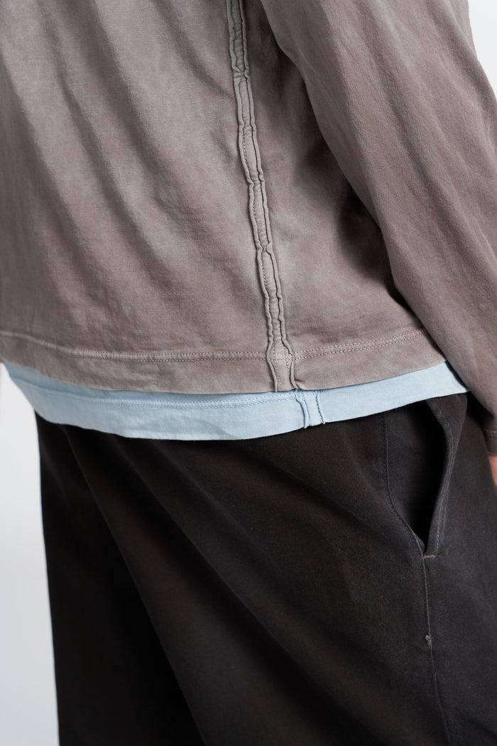 Cotton Citizen Classic Crew Long Sleeve Shirt Vintage Cement