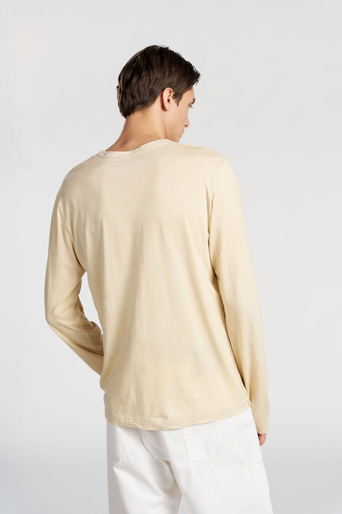 Cotton Citizen Classic Crew Long Sleeve Shirt Vintage Oatmeal