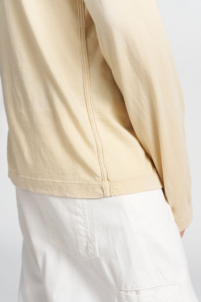 Cotton Citizen Classic Crew Long Sleeve Shirt Vintage Oatmeal