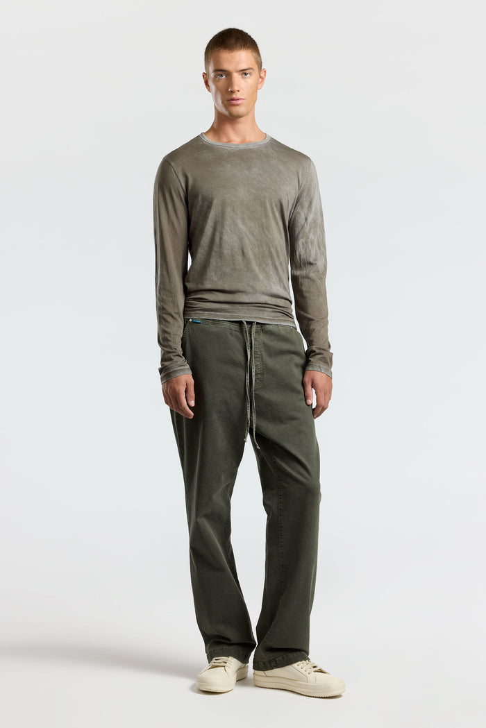 Cotton Citizen Classic Crew Long Sleeve Shirt Vintage Taupe