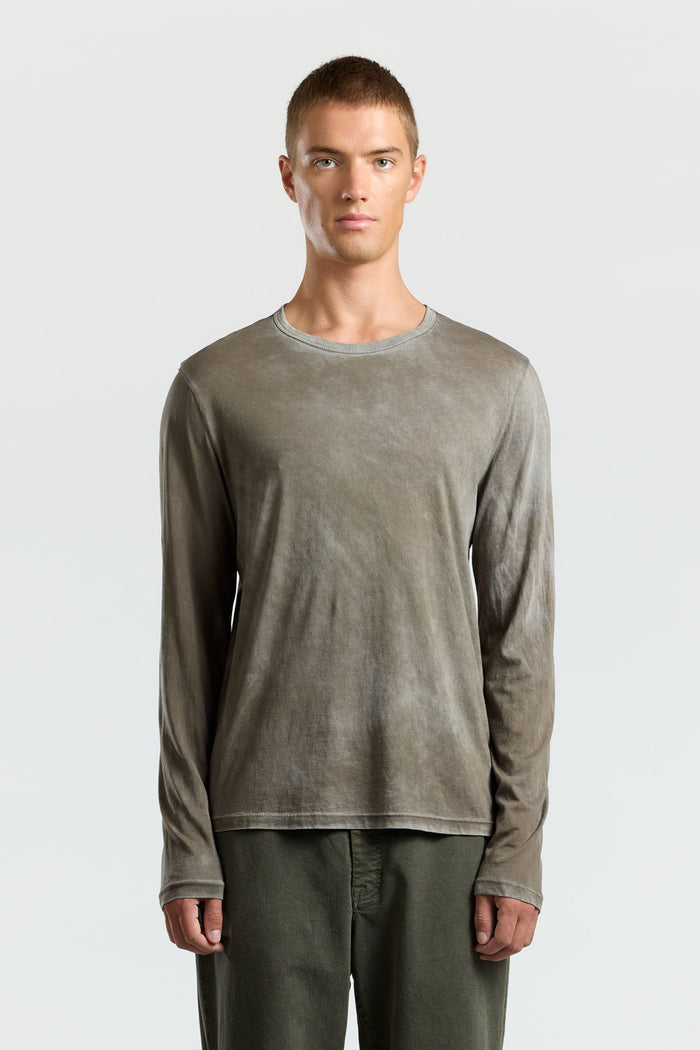 cotton citizen Classic Crew Long Sleeve Shirt Vintage Taupe