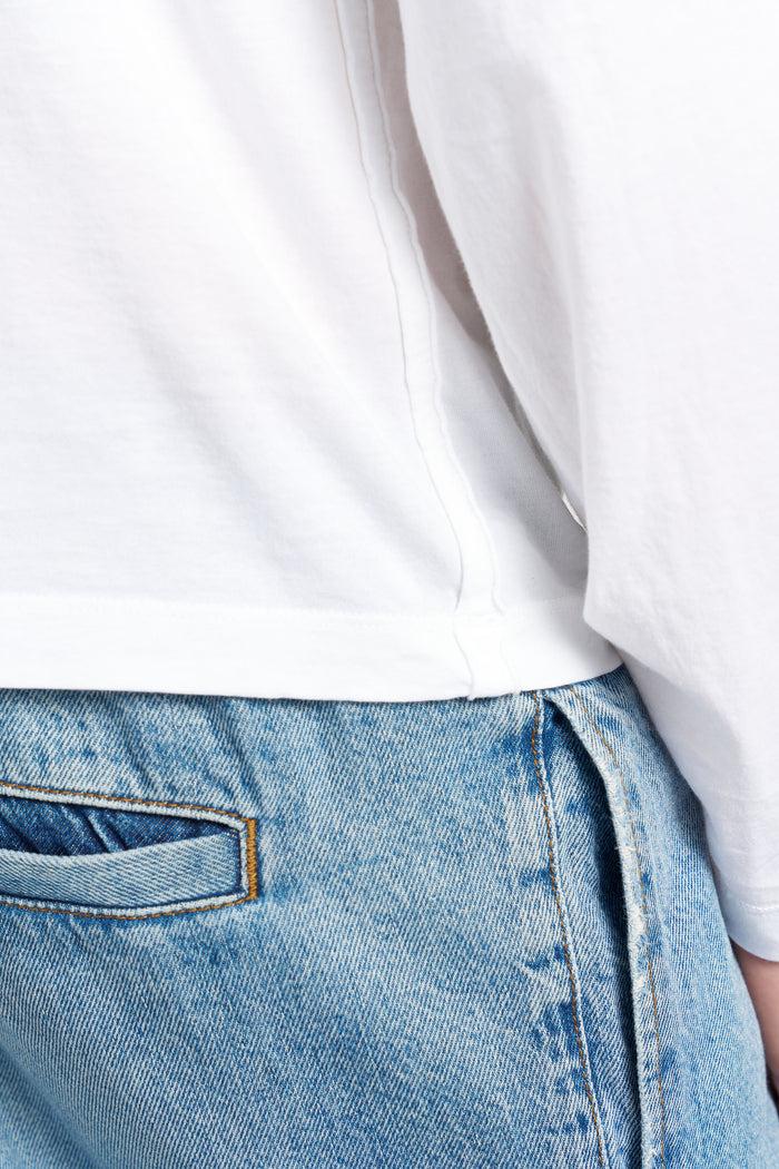 Cotton Citizen Classic Crew Long Sleeve Shirt White