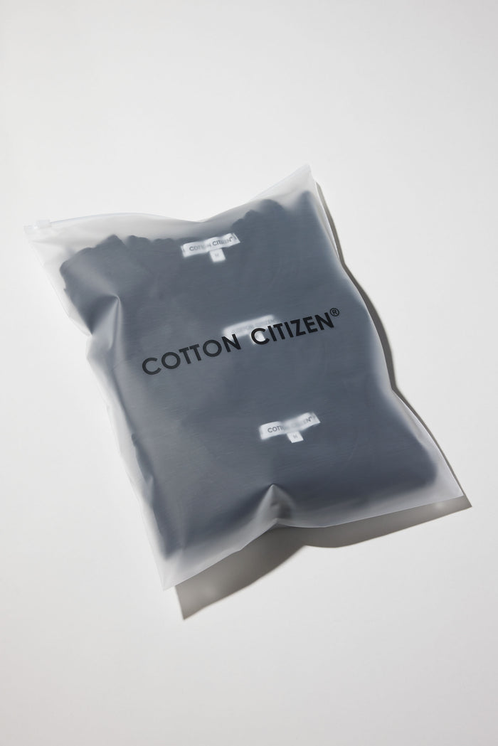 Cotton Citizen Classic Crewneck Tee (3-Pack) Jet Black