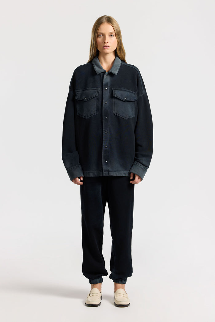 Cotton Citizen Boston Buttondown Vintage Black