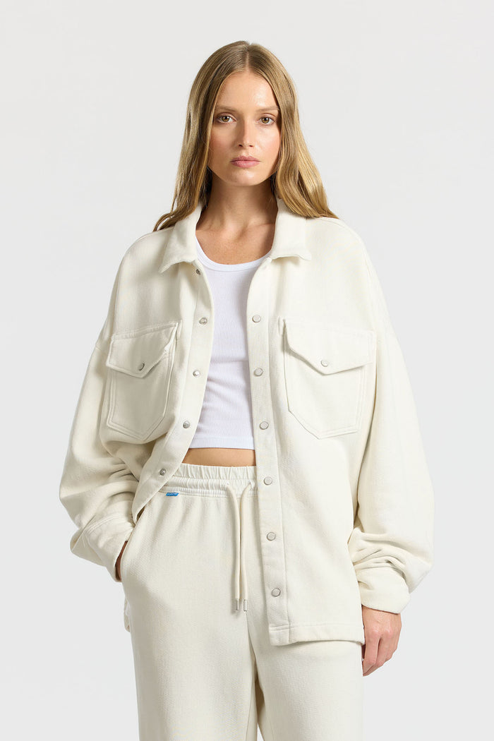 cotton citizen Boston Buttondown Vintage Bone