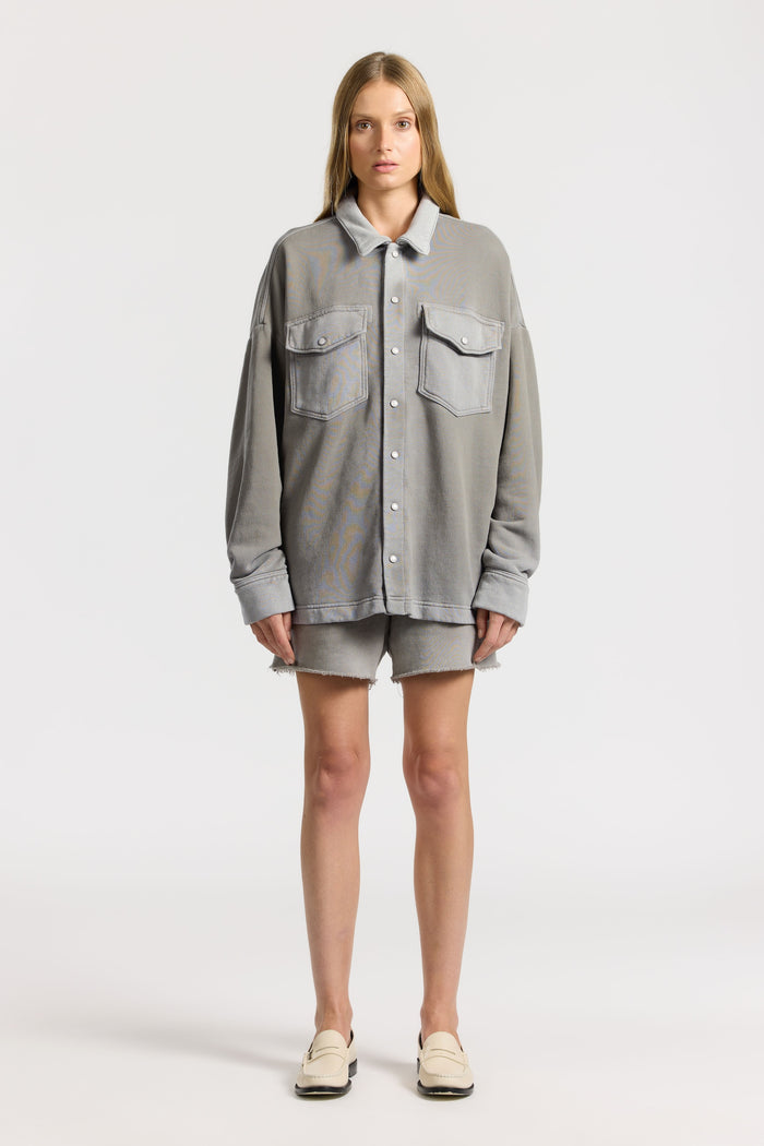 Cotton Citizen Boston Buttondown Vintage Cement