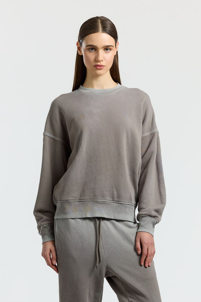 Cotton Citizen Boston Crew Vintage Cement