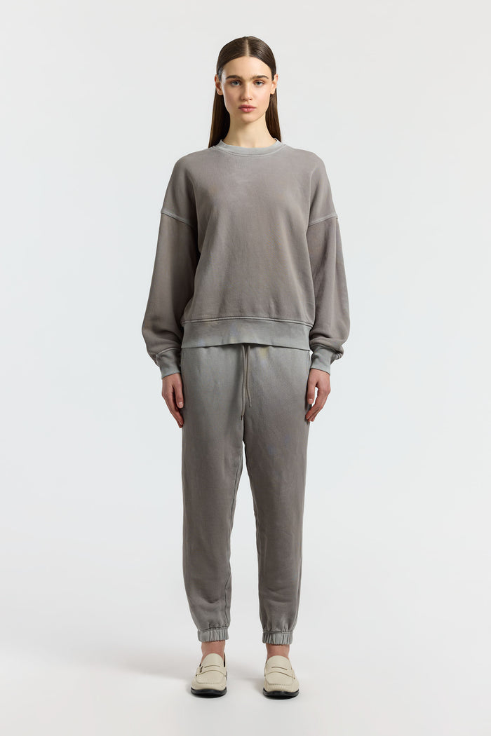 Cotton Citizen Boston Crew Vintage Cement