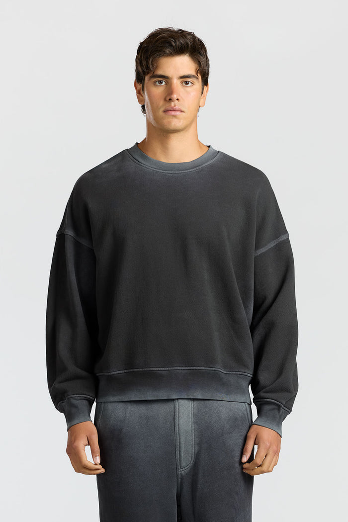 cotton citizen Boston Crew Vintage Charcoal