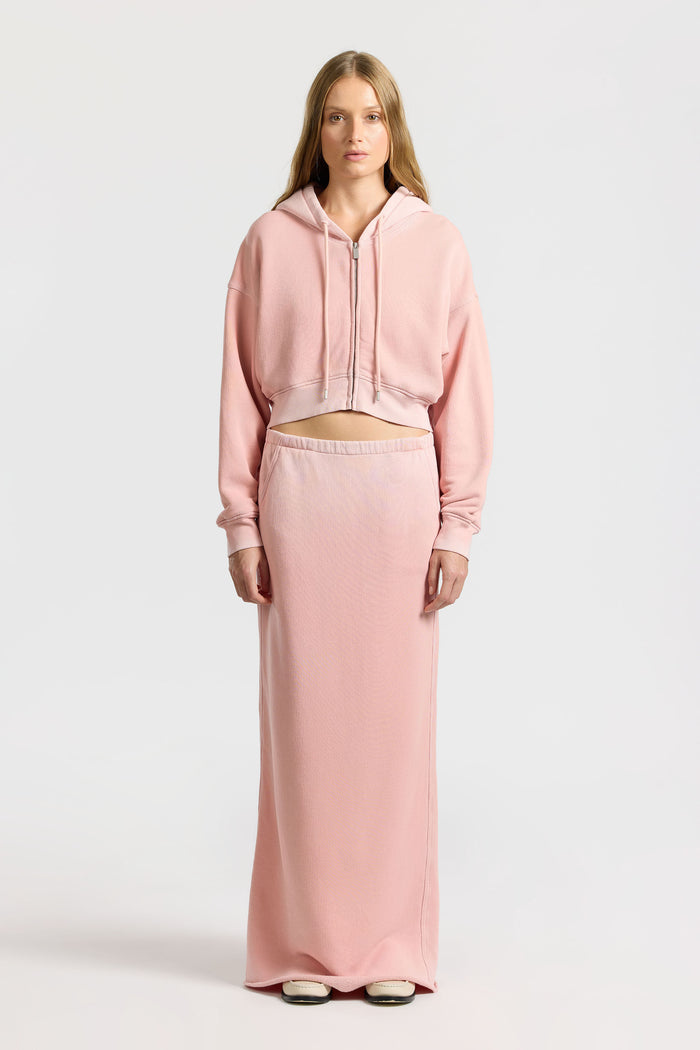 Cotton Citizen Boston Crop Hoodie Vintage Blush