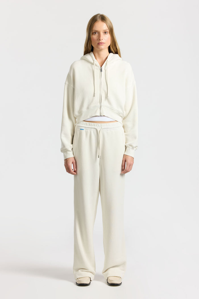 Cotton Citizen Boston Crop Hoodie Vintage Bone