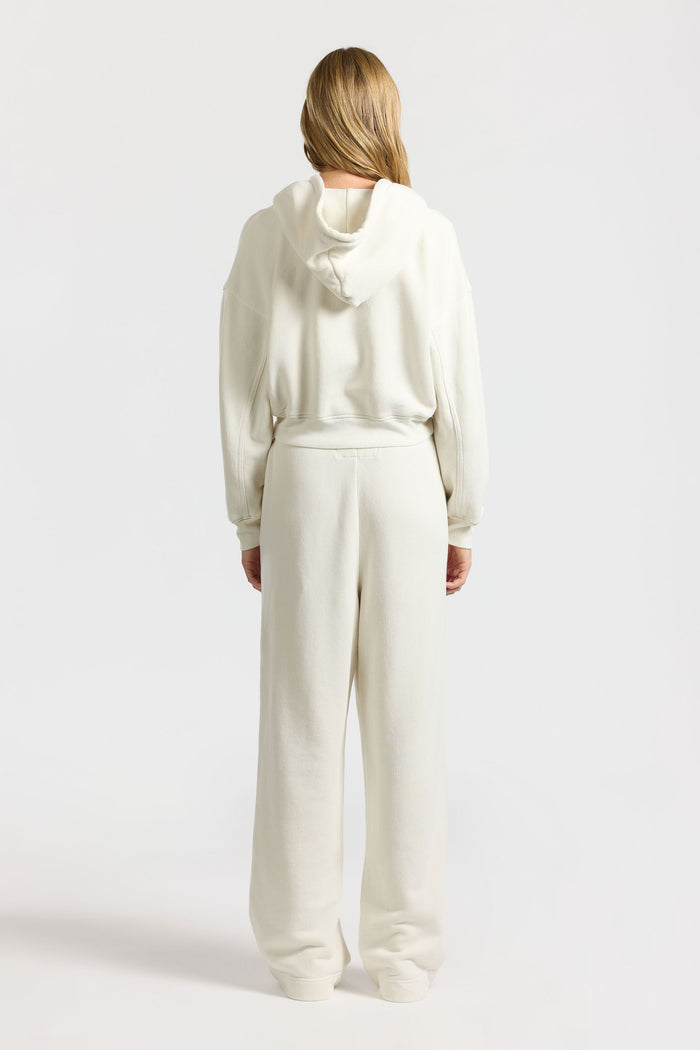 Cotton Citizen Boston Crop Hoodie Vintage Bone