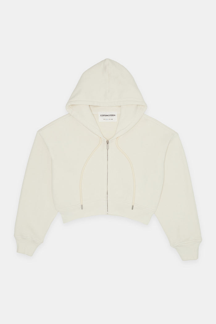 Cotton Citizen Boston Crop Hoodie Vintage Bone