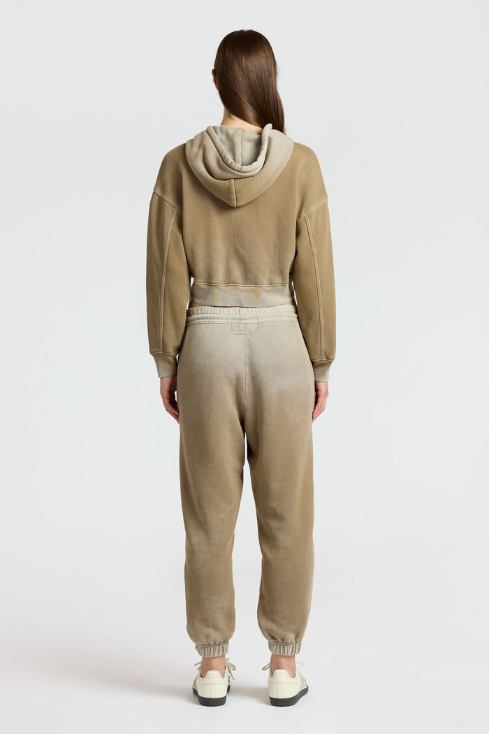 Cotton Citizen Boston Crop Hoodie Vintage Chai