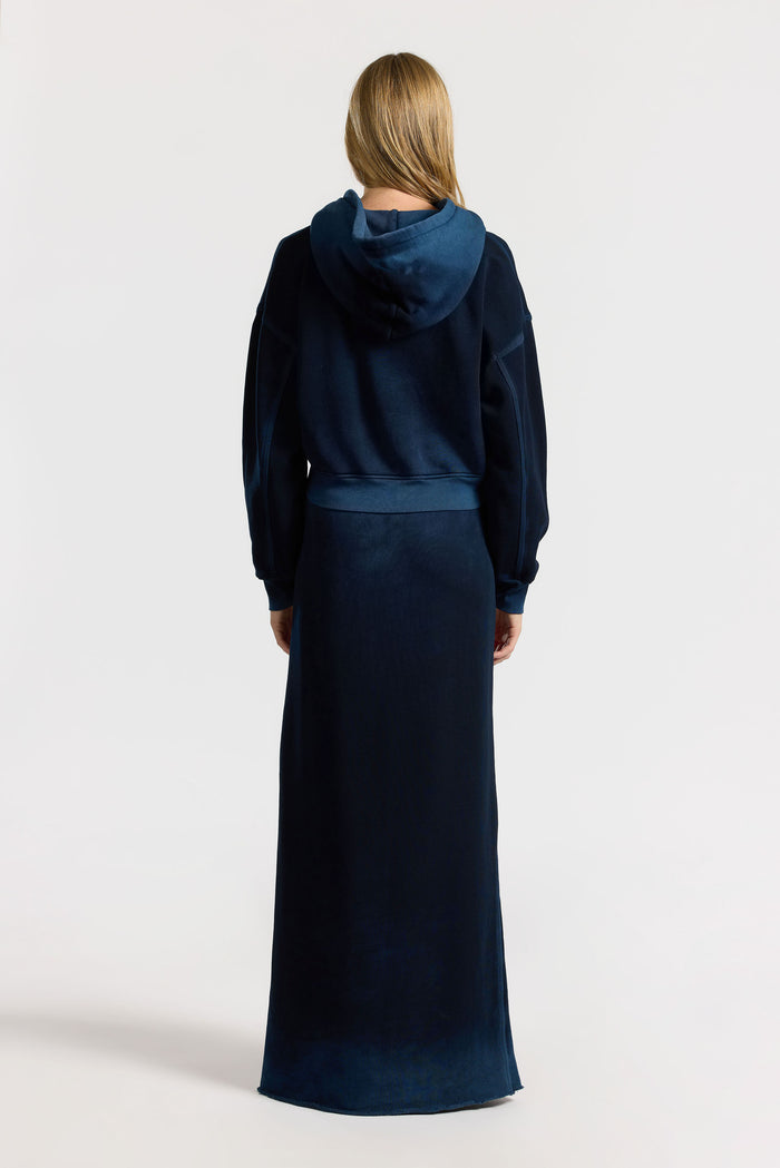 Cotton Citizen Boston Crop Hoodie Vintage Navy