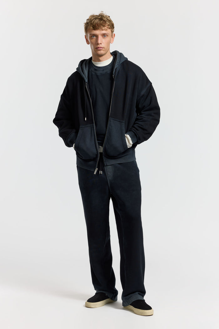 Cotton Citizen Boston Zip Hoodie Vintage Black