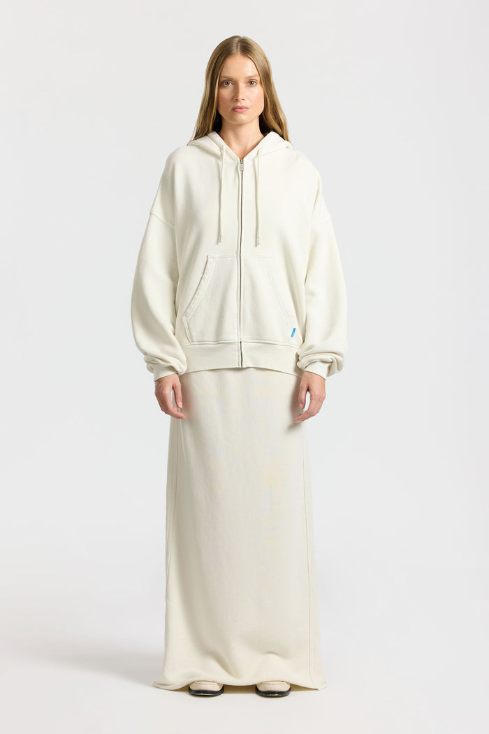 Cotton Citizen Boston Zip Hoodie Vintage Bone