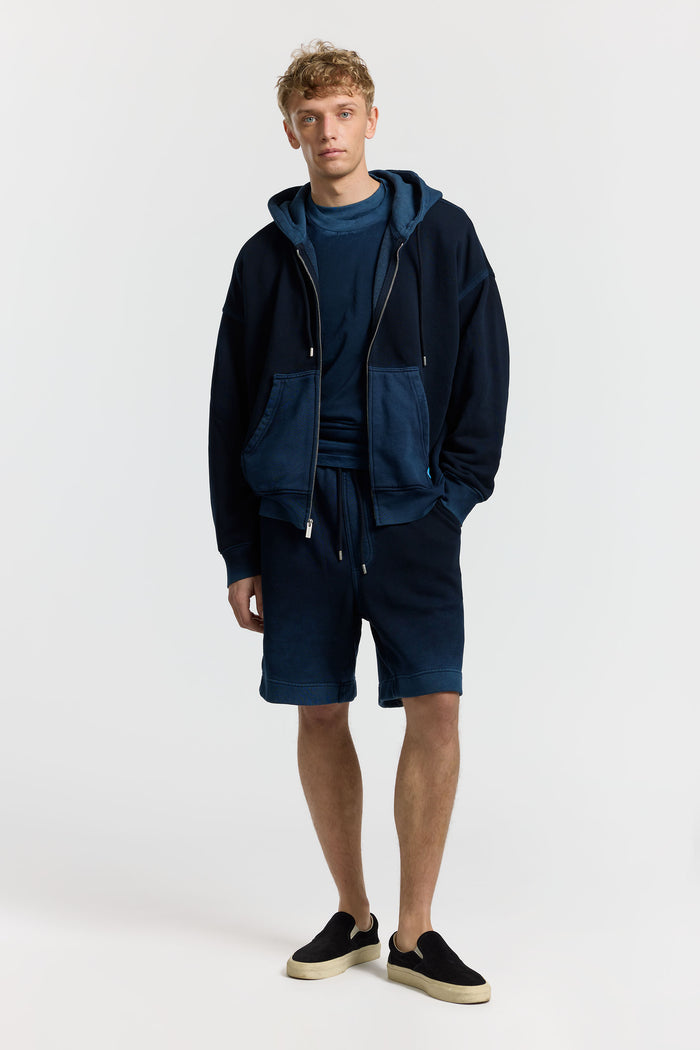 Cotton Citizen Boston Zip Hoodie Vintage Navy