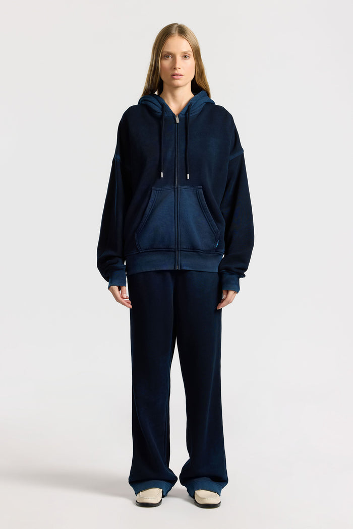 Cotton Citizen Boston Zip Hoodie Vintage Navy