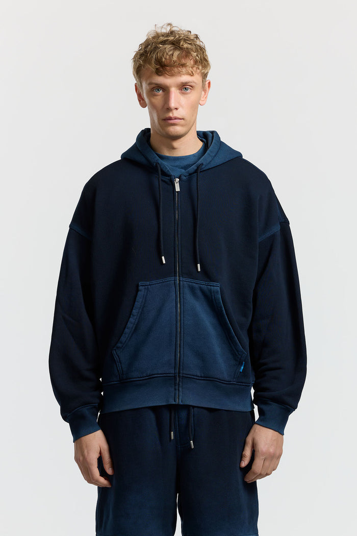 cotton citizen Boston Zip Hoodie Vintage Navy