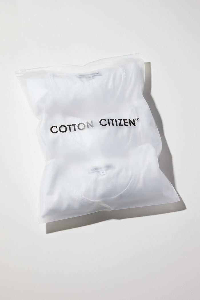 Cotton Citizen Classic Crewneck Tee (3-Pack) White