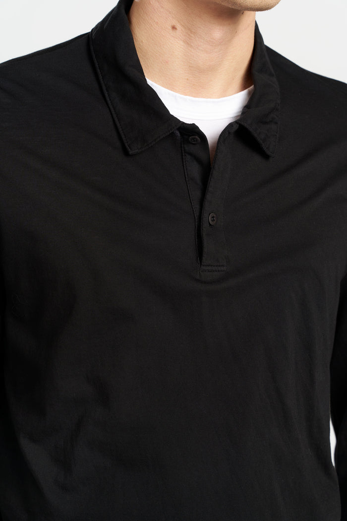 Cotton Citizen Classic Polo Shirt Jet Black