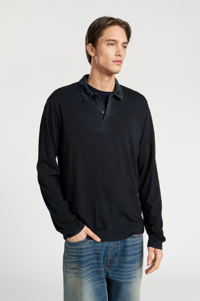 cotton citizen Classic Polo Shirt Vintage Black
